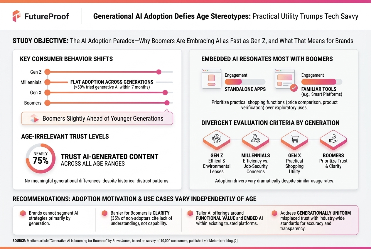 Generative AI Adoption Surges Across All Generations Driven by Utility and Trust