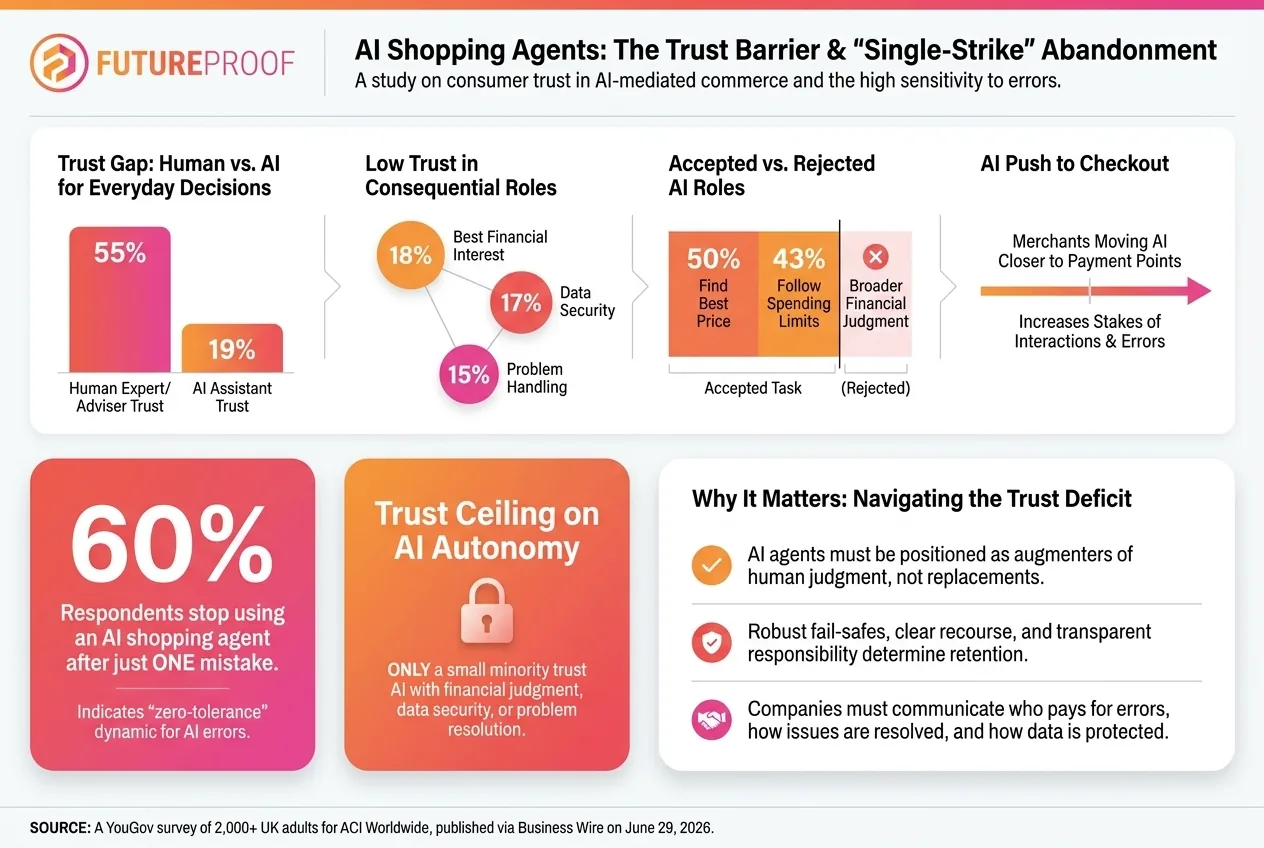 Rebuilding Consumer Trust in AI Shopping Agents Before Adoption Stalls
