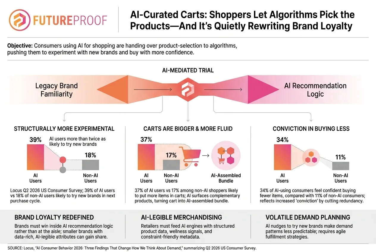 AI Curated Carts Are Rewriting Brand Loyalty and Reshaping the Future of Consumer Commerce