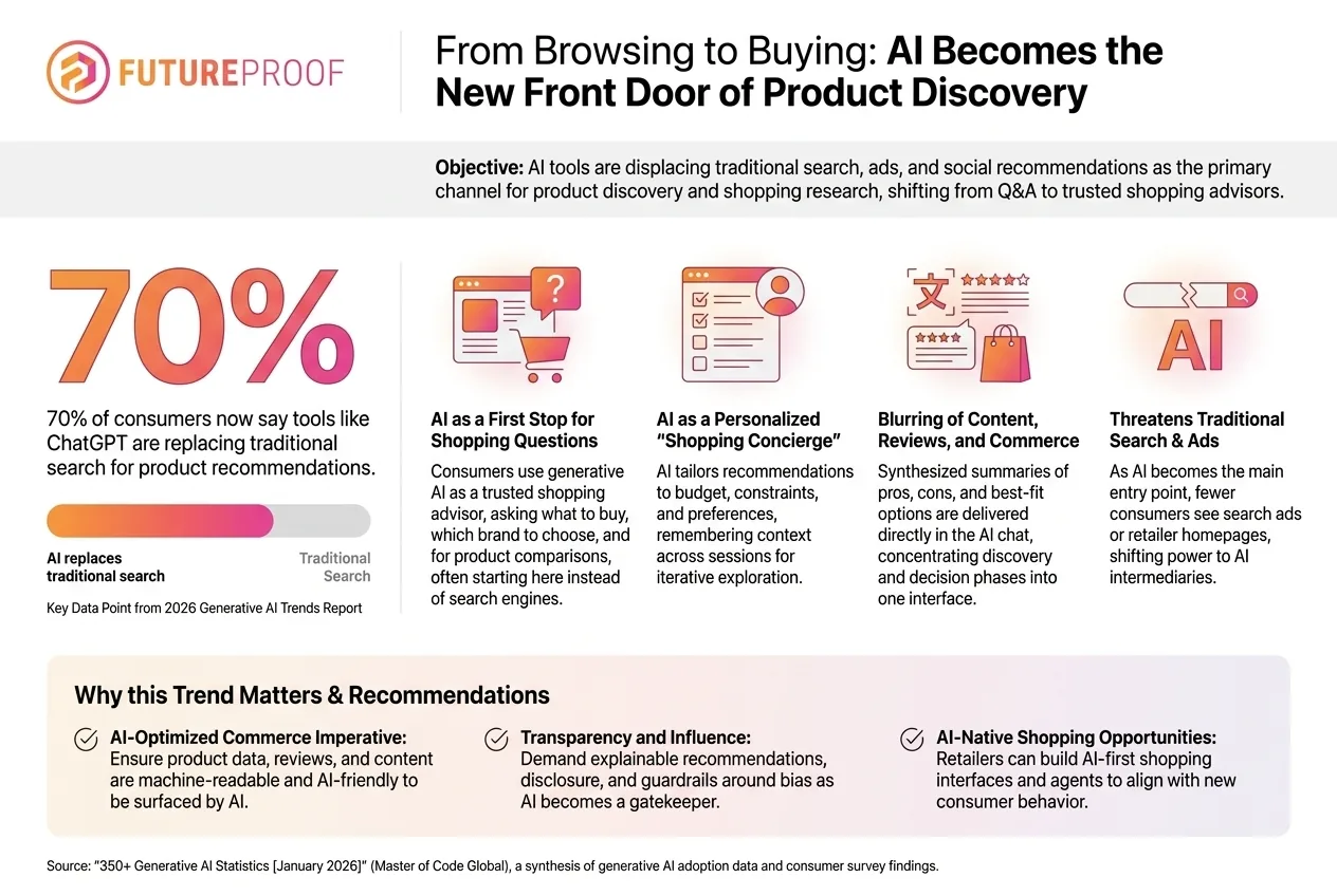 AI Becomes the New Front Door of Product Discovery