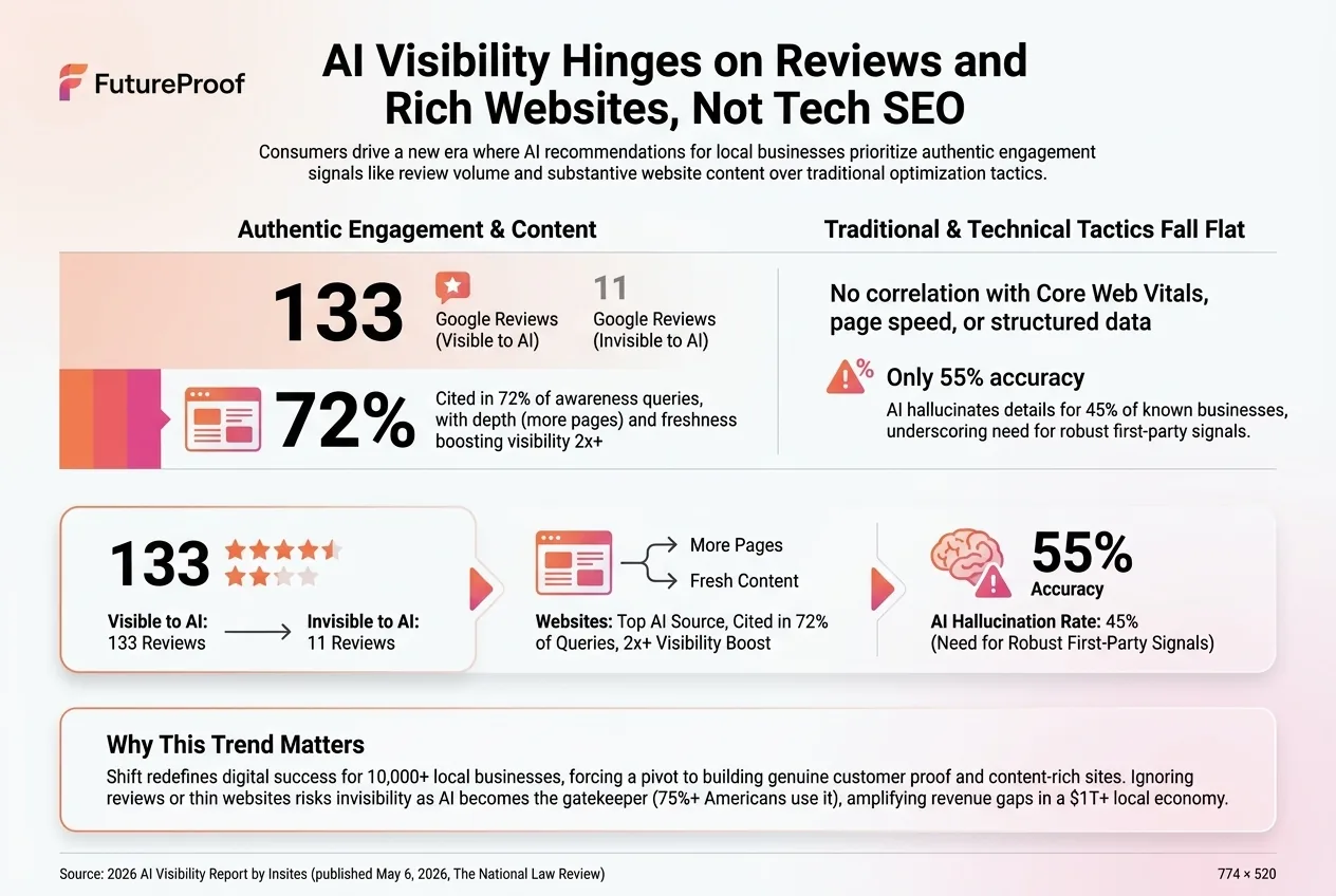How AI Is Rewriting Local Business Visibility and Why Reviews and Fresh Content Now Decide Your Success