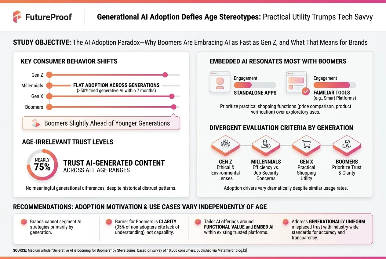 Generative AI Adoption Surges Across All Generations Driven by Utility and Trust