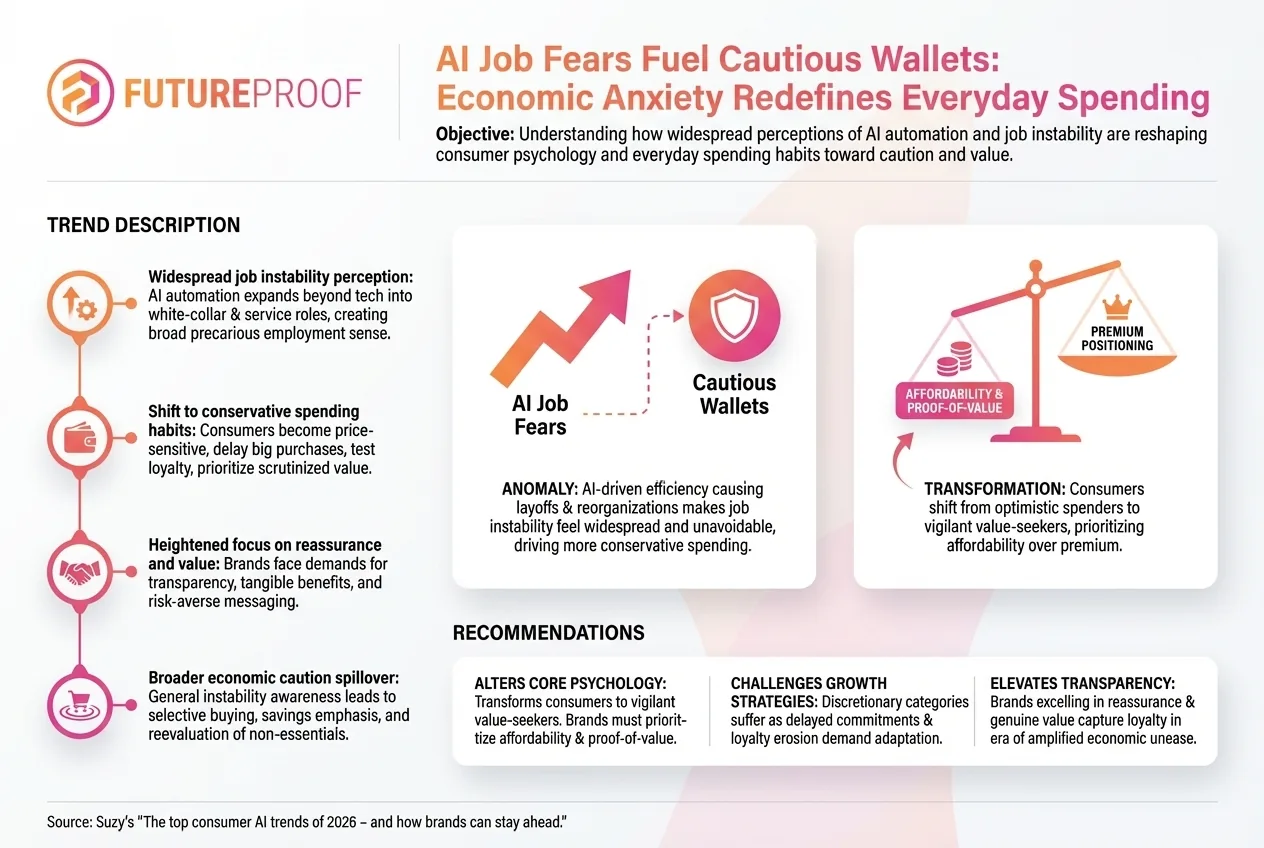 How AI Driven Job Anxiety Is Rewriting Consumer Behavior and Forcing Brands To Prove Real Value
