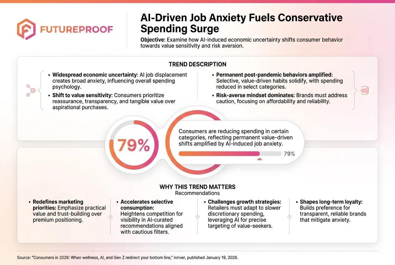 AI Driven Job Anxiety Is Reshaping Consumer Spending and Redefining Value