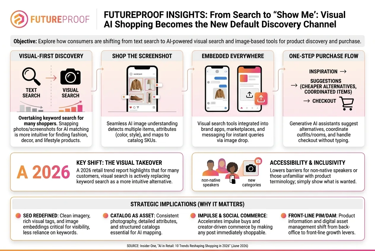 The Future of Retail Discovery Is Visual AI Shopping