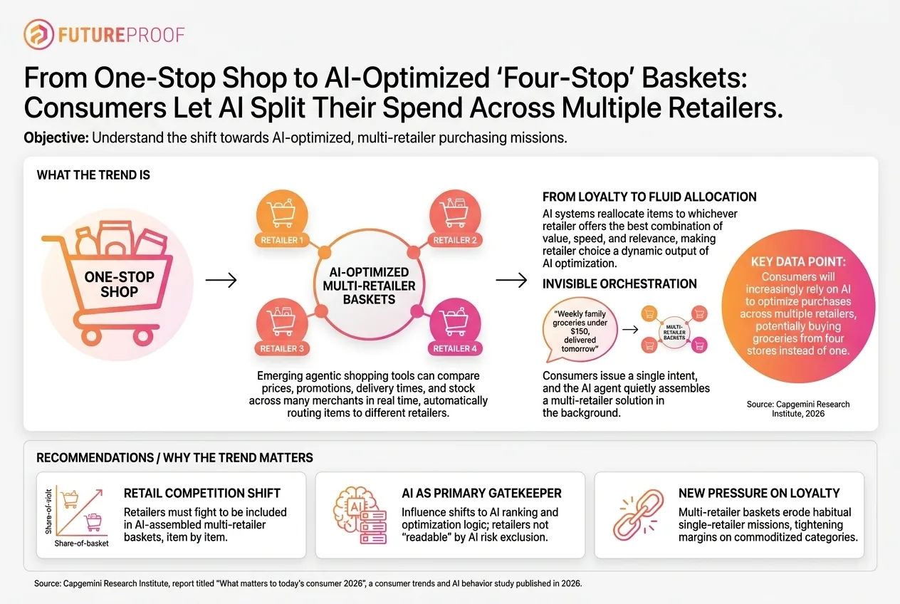 The Rise of AI Optimized Four Stop Shopping and the End of Traditional Retail Loyalty