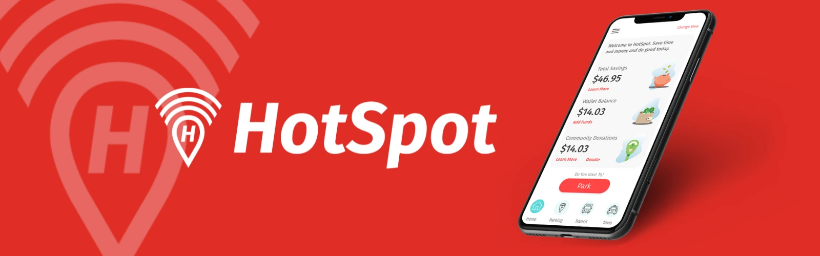 HotSpot logo and HotSpot mobile app