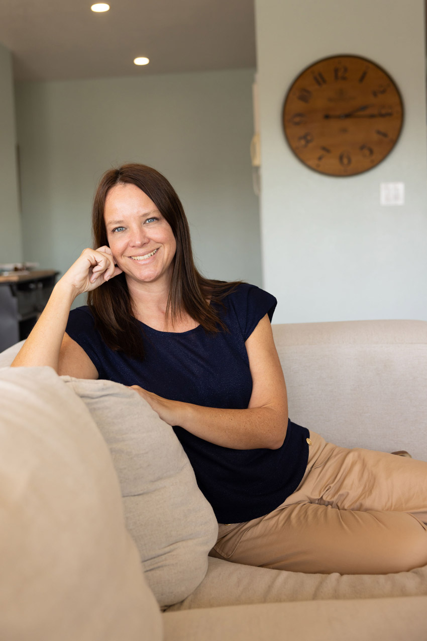 Kelly Iceton, the founder of A Silver Lining