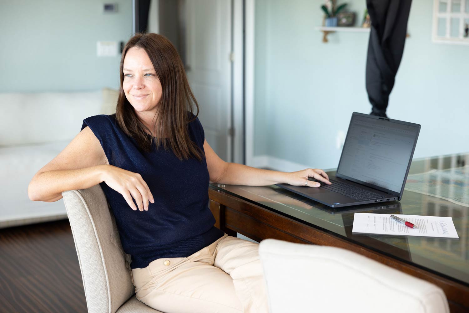 Kelly Iceton, the founder of A Silver Lining