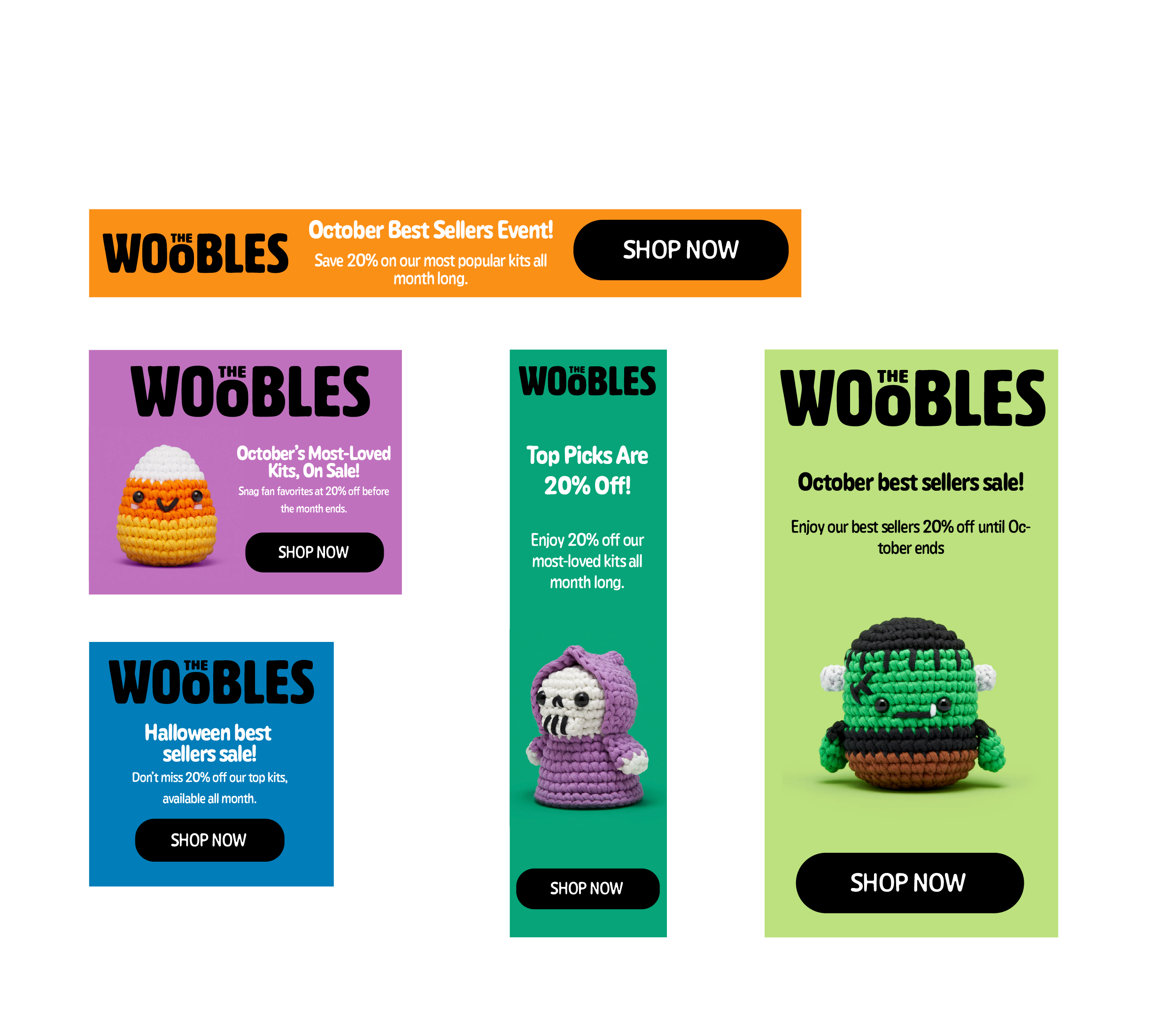 Woobles Banner Ads
