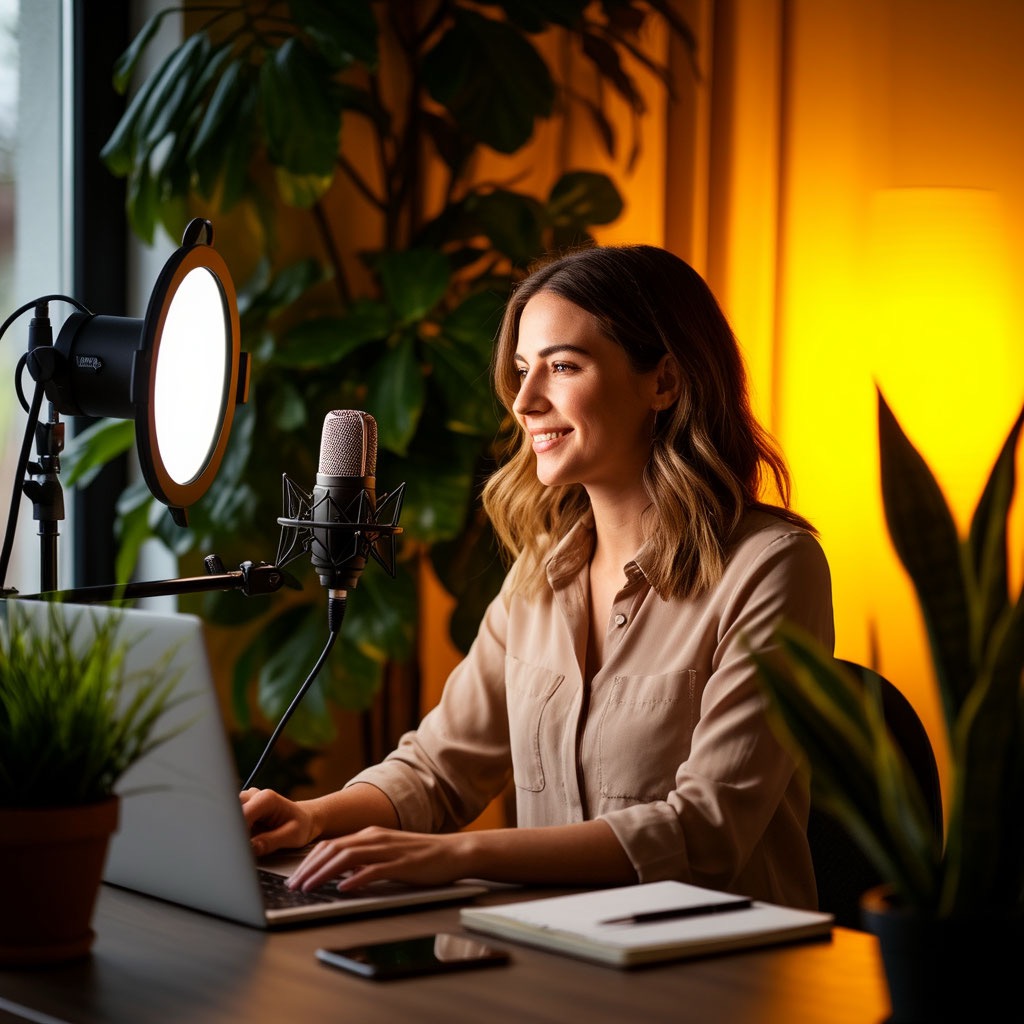 image of interview with game developer