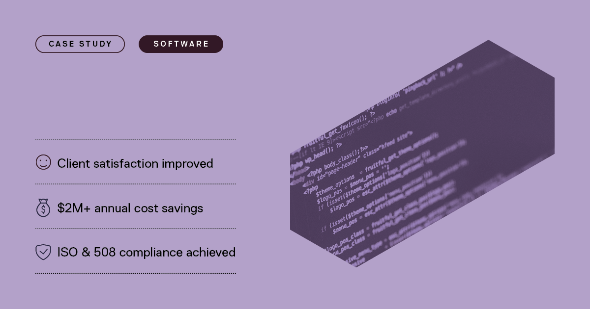 Global software leader saves millions annually using Author-it