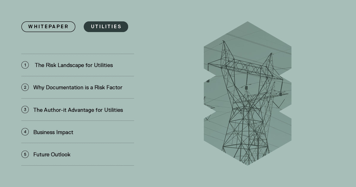 Author-it - helping Utilities organisations mitigate documentation risk