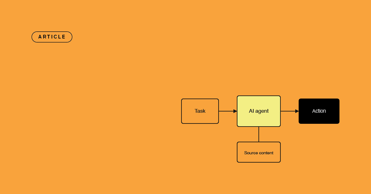 Agentic AI for documentation - agents that act on your content, not just answer from it