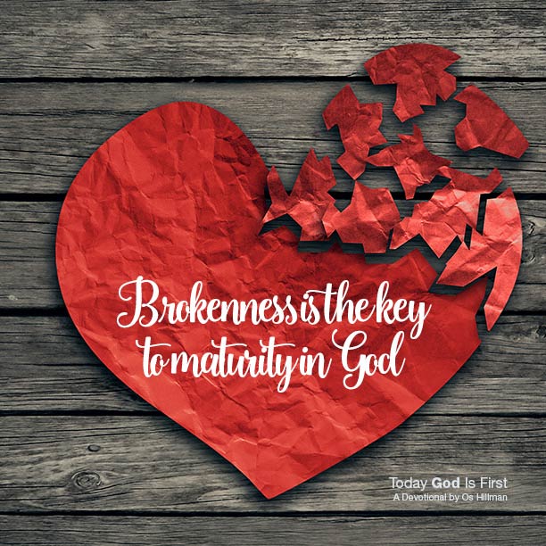 Brokenness makes me grow