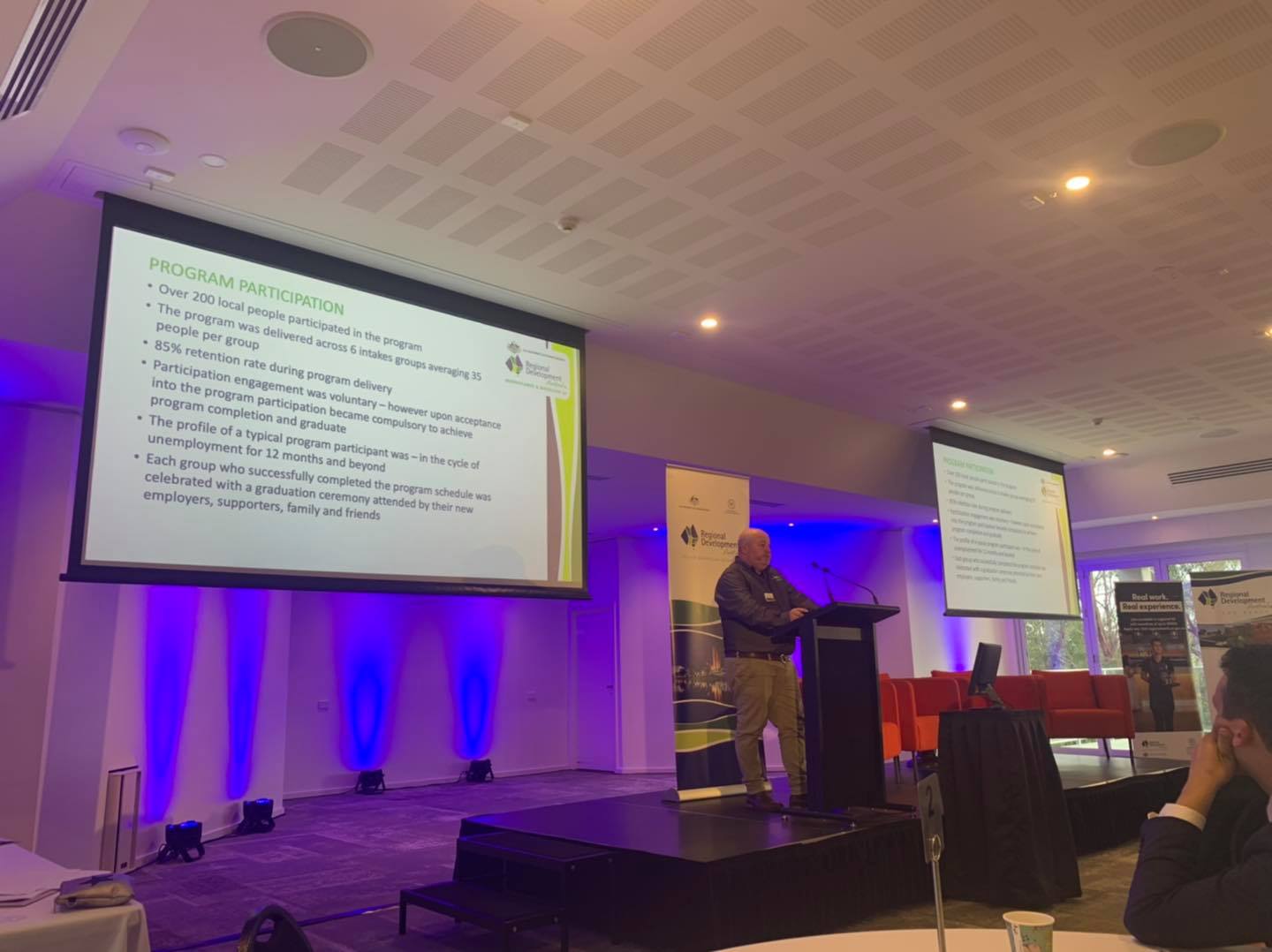 Shaun Harris speaks at the RDSA Summit 2021