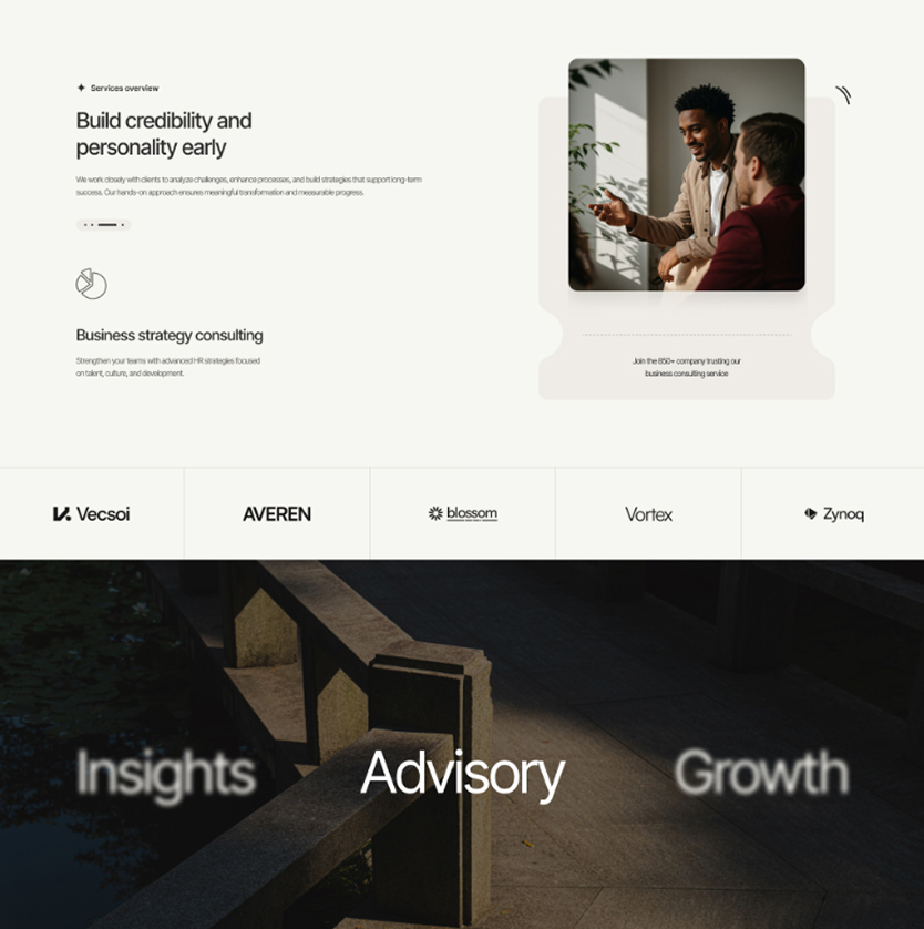 Averint landing hero marquee image one