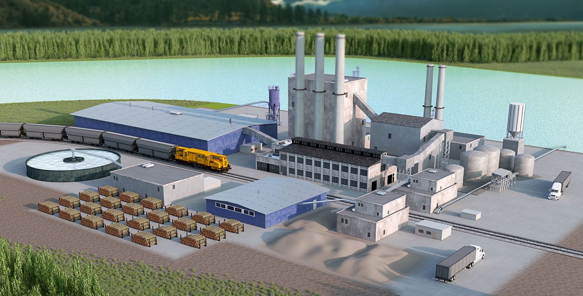 Material handling warehouse with automated conveyor belts and sorting equipment#1.6