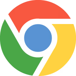 Google Chrome web browser logo with red, green, yellow segments and blue center circle.