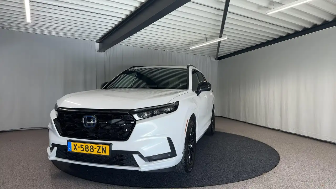 Honda CR-V bij controle van een tweedehands auto vóór aankoop