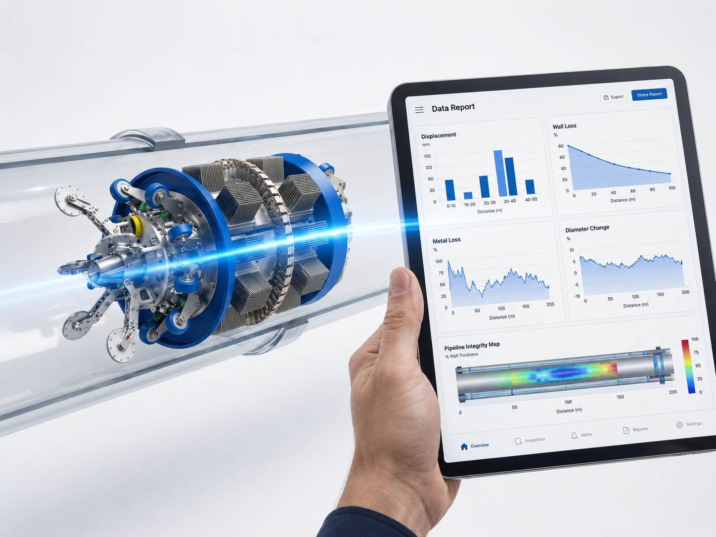PIPECARE in-line inspection technology