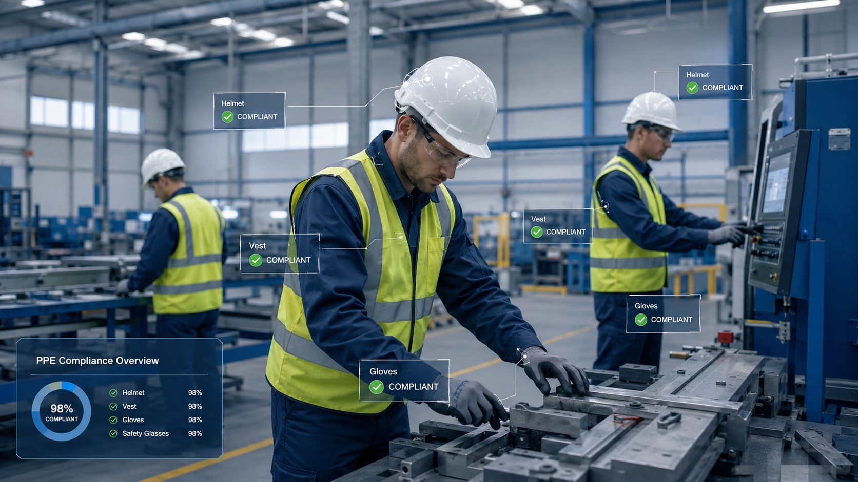 CYCLOP PPE compliance monitoring