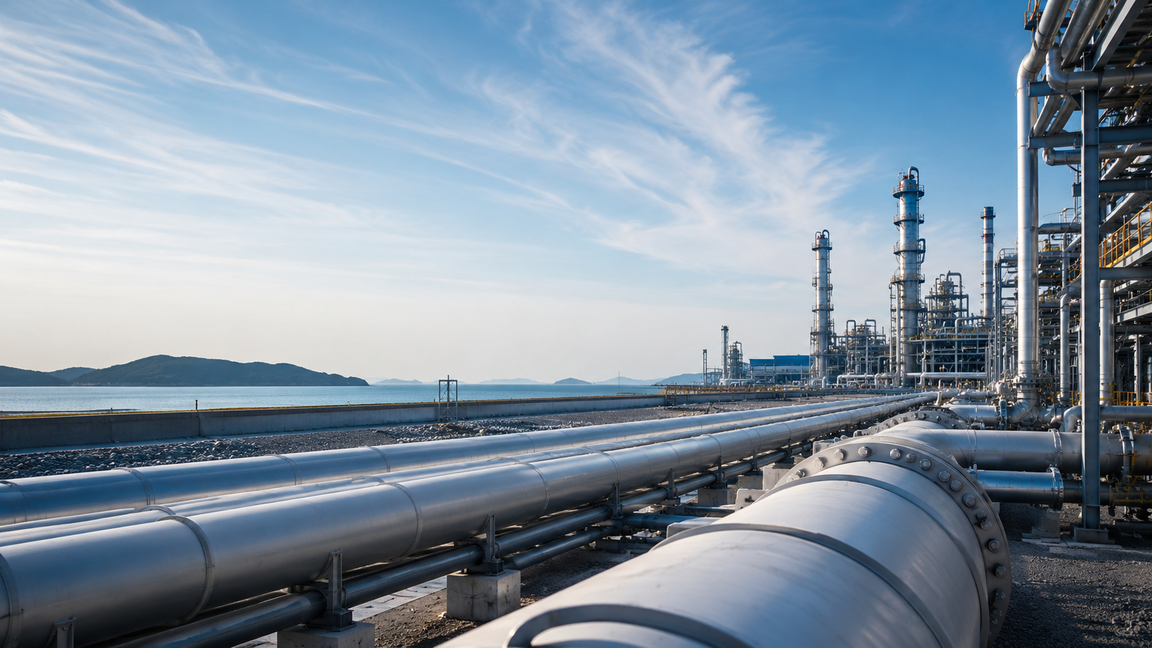 Oil and gas pipeline infrastructure