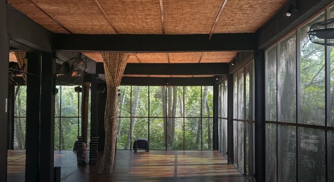 Yoga studio with jungle views on Koh Phangan