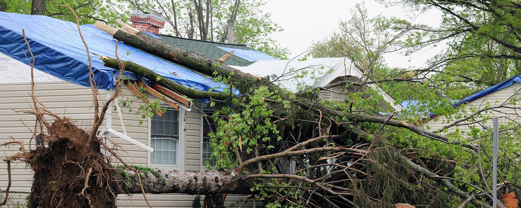 Storm-Damaged Roof in the Air Capital