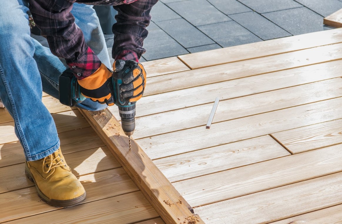 spring deck maintenance in Wichita