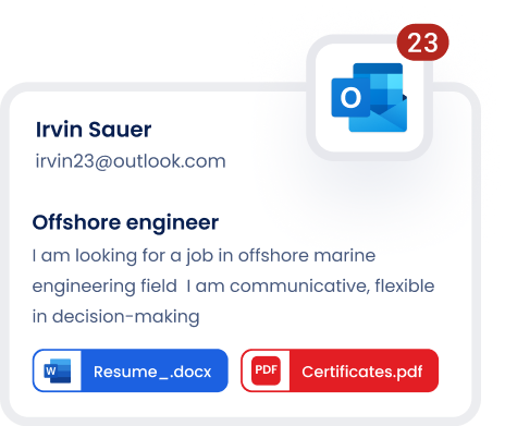 Outlook mail preview