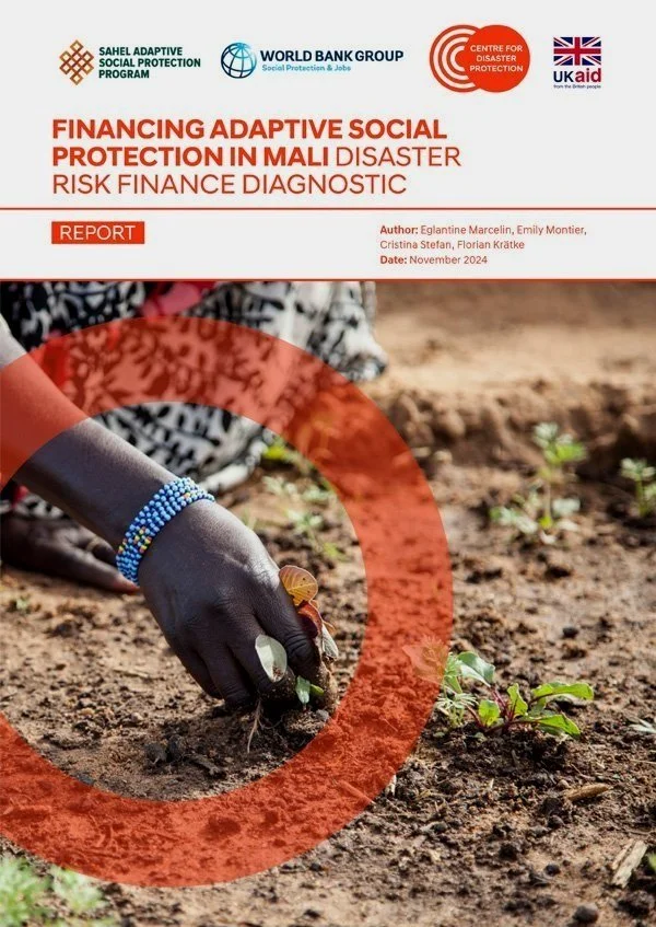 Financing Adaptive Social Protection In Mali: Disaster Risk Finance Diagnostic