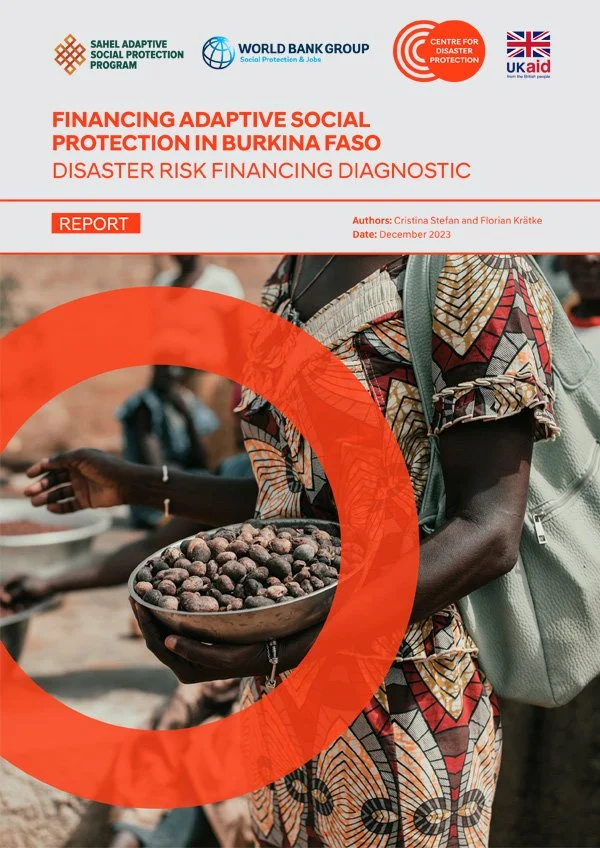 Financing Adaptive Social Protection In Burkina Faso