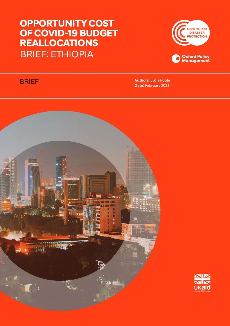 Opportunity Cost Of Covid-19 Budget Reallocations: Ethiopia