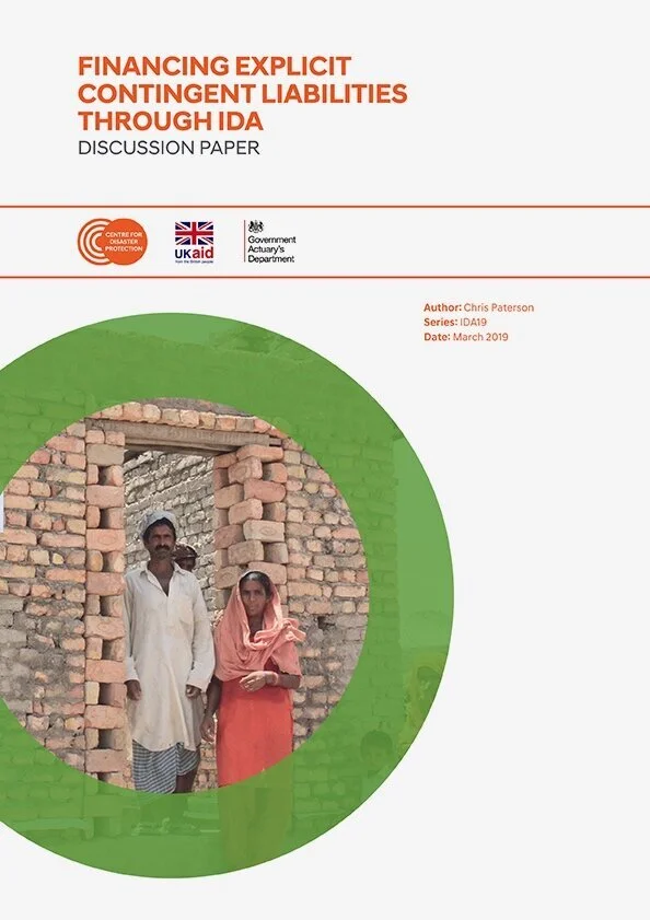 Financing Explicit Contingent Liabilities Through IDA