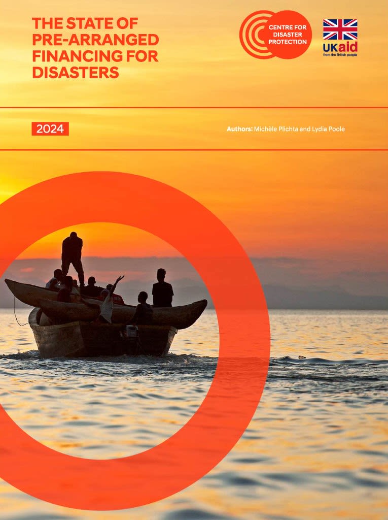 The state of pre-arranged financing for disasters 2023 cover