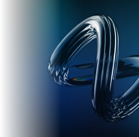 Abstract infinity loop symbolizing ongoing security protection