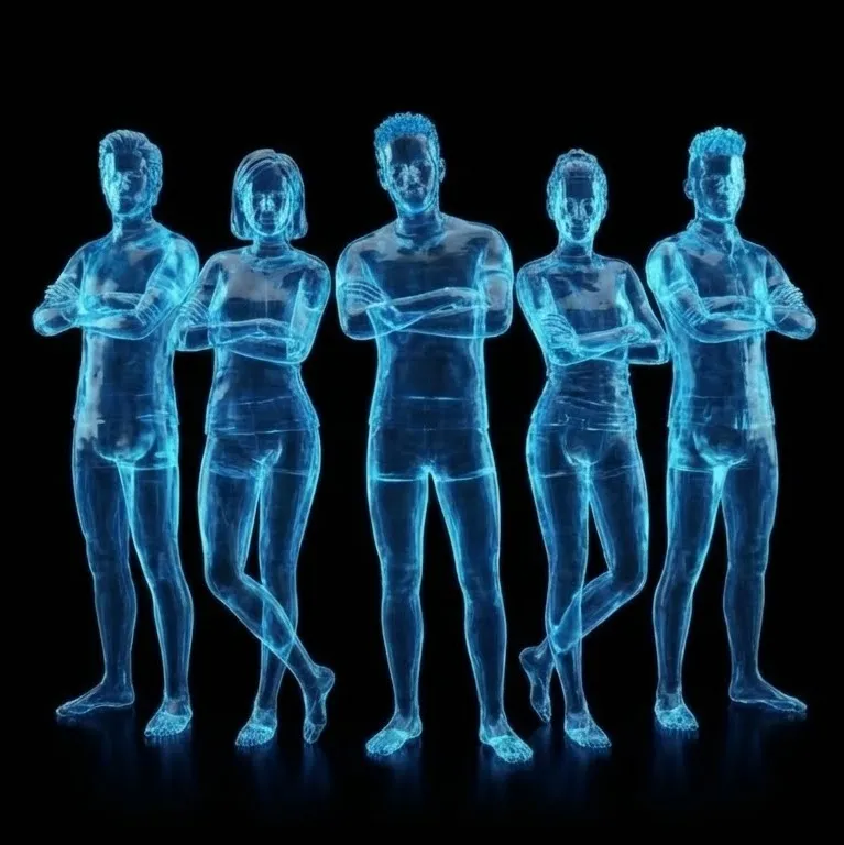 Red team security testing visualization with digital attack vectors