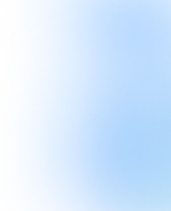 Blue gradient glow side effect for card design