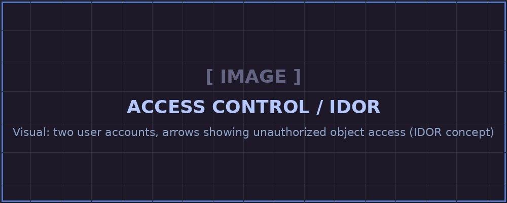 IDOR and broken access control testing - horizontal privilege escalation between user accounts in web application penetration testing