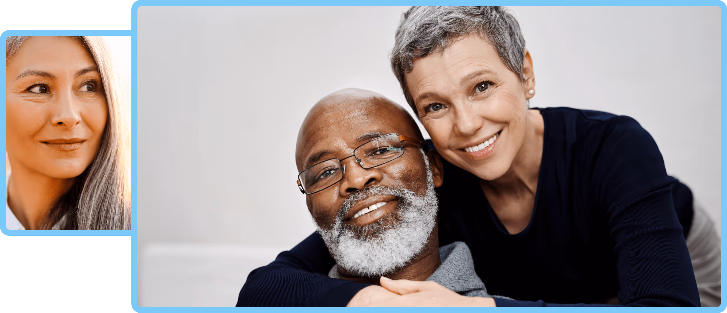 Collage of People smiling
