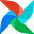 Airflow logo with three red, blue, and orange overlapping curved shapes forming a pinwheel design.