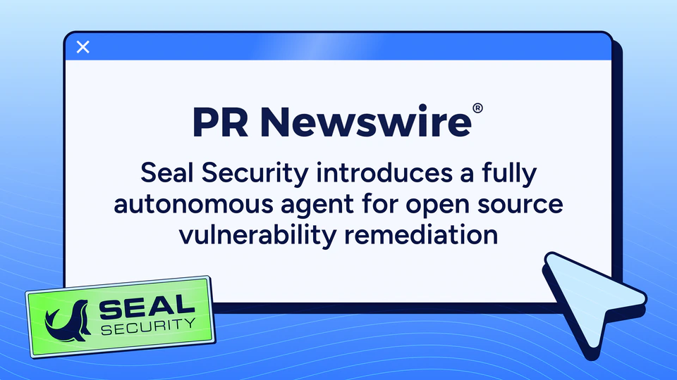 Seal Security introduces a fully autonomous remediation agent image