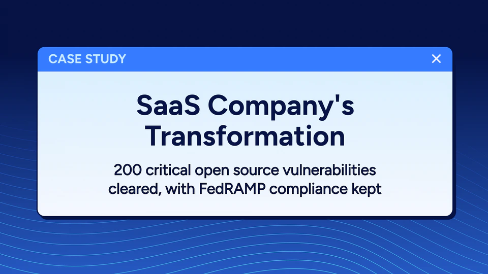 Case study: SaaS company's transformation with Seal Security