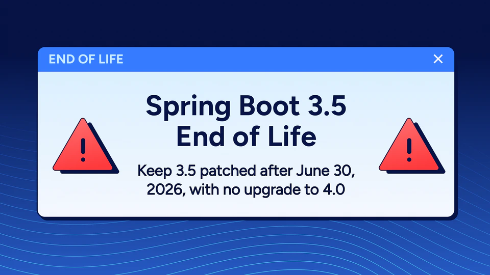 Spring Boot 3.5 end of life
