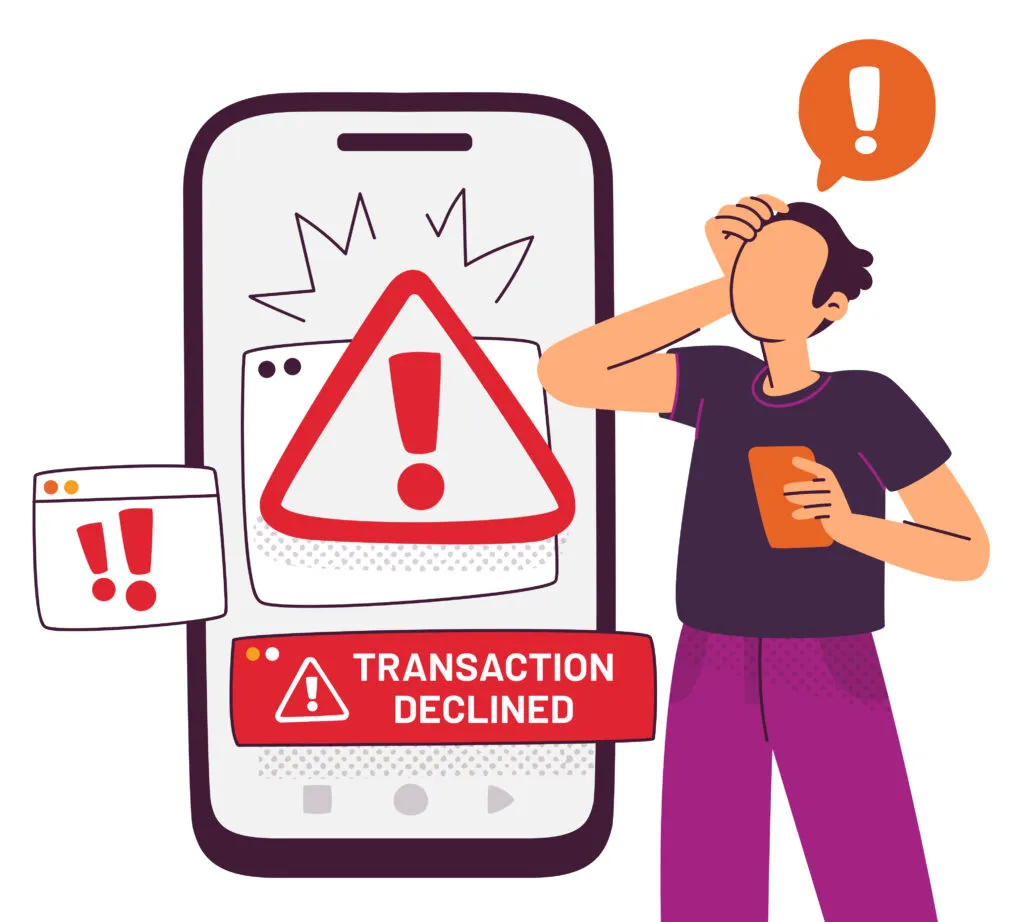 transaction declined alert