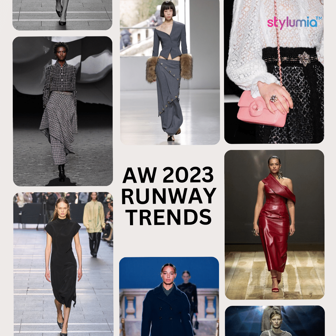 Validating the Hottest A/W 2023 Runway Trends