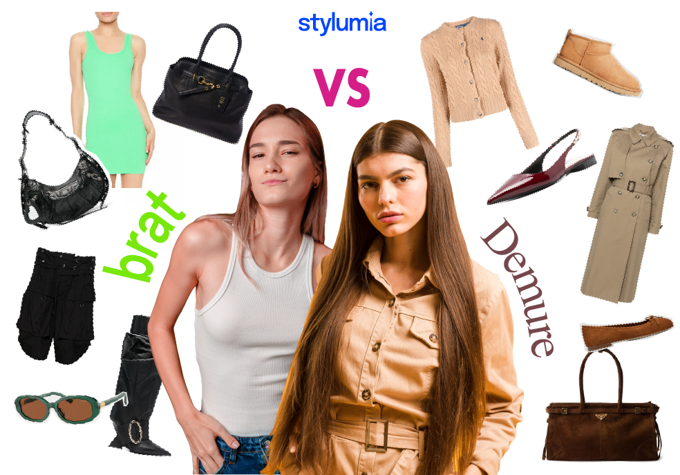 Brat vs Demure: The Ultimate Trend Face-off