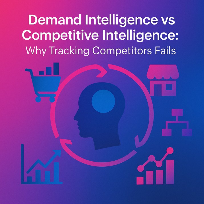 DEMAND INTELLIGENCE VS COMPETITIVE INTELLIGENCE: WHY TRACKING COMPETITORS FAILS
