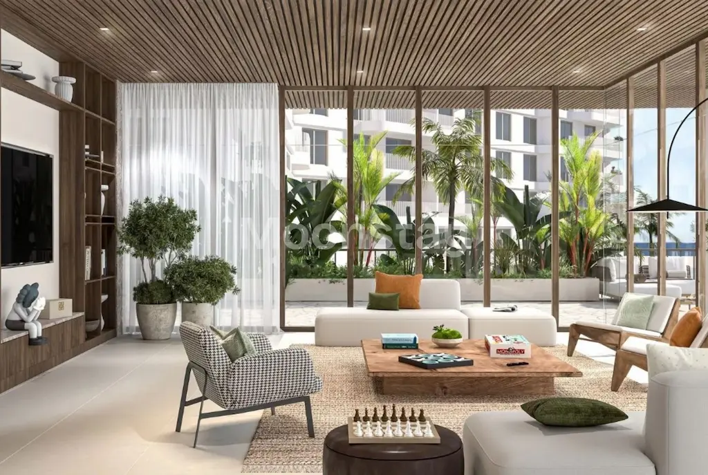 Gardenia Bay living room interior, Yas Island